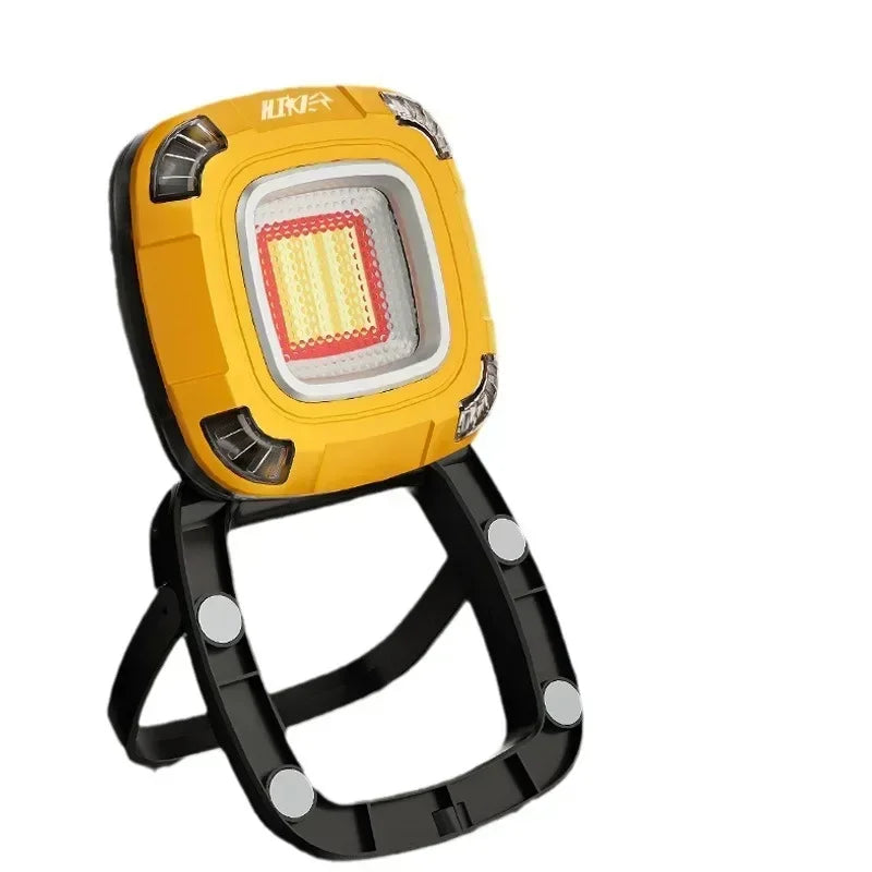 Multifunctional 4 in 1 Design Camping Light String USB Rechargeable Outdoor Tent Decor Light XTE LED Flashlight with Magnet Hook