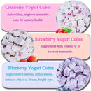 100g/3.53oz  Fruit Yogurt Cubes Dog Treats For Dogs Or Cats, Made With Yogurt And Fruit, Healthy, Easily Digestible