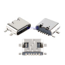 10Pcs USB Connector Type C Female Charging Port Jack 2/6/16 Pin Type-C Socket PCB Soldering SMD SMT DIY Repair Type C Adapter