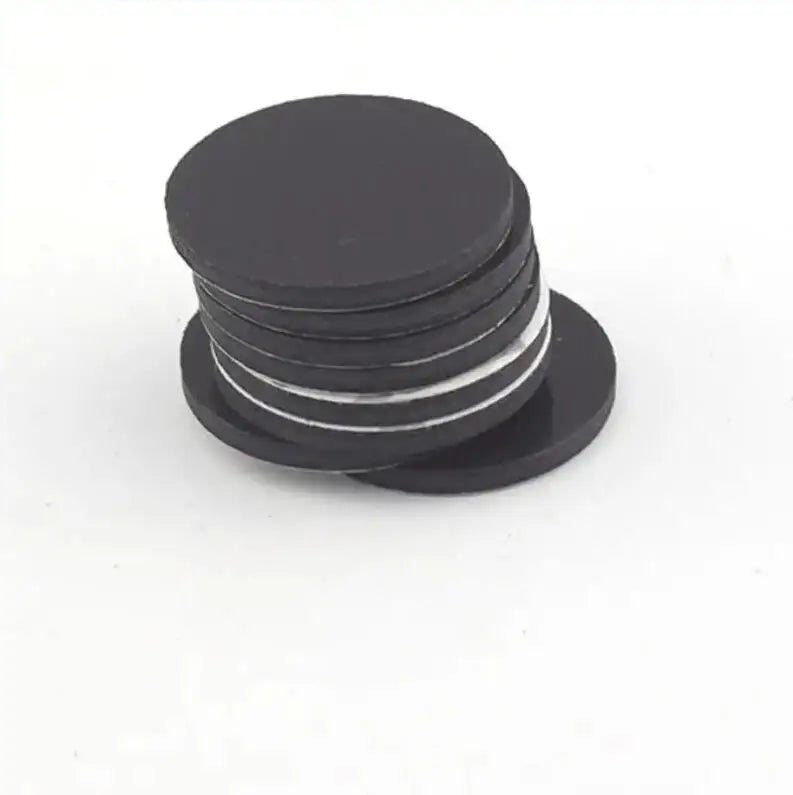 10/25/50/100 PCS Round self adhesive disc magnets round rubber magnetic DIY Crafts 30x1mm TO 30mm x 1mm new one  2024  weak one