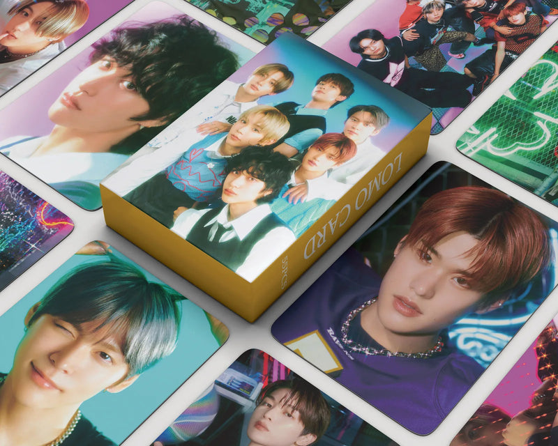 55Pcs/Set Ido RIIZE New Album Lucky Lomo Cards SHOTARO EUNSEOK SUNGCHAN WONBIN SOHEE ANTON HD Printd Photocards Fans Gifts