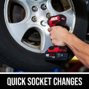 Skil Pwr Core 20 Brushless 20V 3/8 In. Compact Impact Wrench Kit With 3-Speed & Halo Light Includes 2.0Ah Battery And Pwr Jump