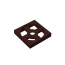 Gobricks GDS-949 Turntable 2 x 2 Plate, Base compatible with 3680  DIY Educational Building Blocks Technical