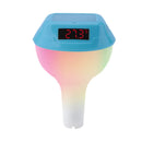 2025 NEW Intelligent Solar Powered Pool Thermometer With LED Digital Gauge 100 Meter Wireless Transmission green