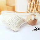 Ylsteed Newborn Photo Props Infant Shooting Posing Pillow with Bow Headband Baby Girl Photography Accessories