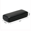 Unisex Glasses Box Lychee Pattern Pu Leather Eyewear Protector Cover Reading Glasses Case Women Men Sunglasses Case