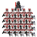 Hot Toys Star Wars 21pcs Republic Commando 501st Building Blocks TV6109 TV6106 Trooper Force 99 Hunter Crosshair Wrecker Brick