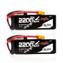 2PCS CNHL 3S 11.1V Lipo Battery 2200mAh 30C 70C With XT60 Plug For RC Airplane Helicopter Quadcopter FPV Drone Car Racing Hobby