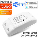 Tuya WiFi Smart Switch APP Wireless Controller Universal Breaker Timer Smart Life Work Switch Lncluding Bluetooth