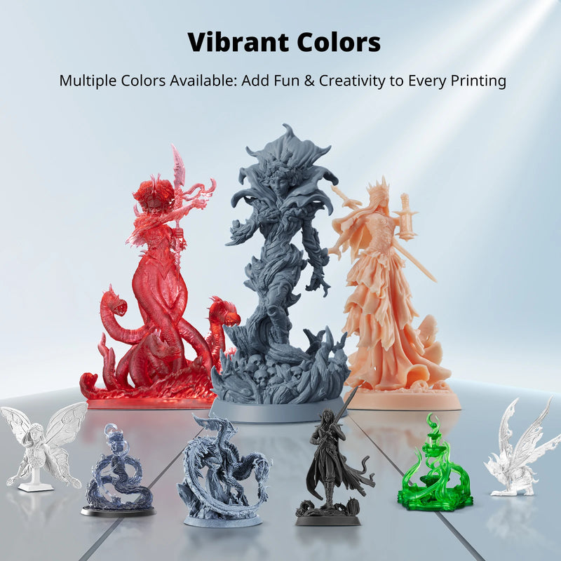 ANYCUBIC Water Wash ABS LIke Resin 3.0 For 3D Printer 405nm Water-Washable Quick Curing 3D Printing Materials For Photon Mono M7