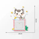 3D Unicorn Switch Sticker Cartoon Kids Room Decor luminous Stickers Switch Cover Wall Light Unicorn Socket Stickers Decoration