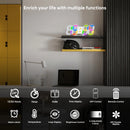 Deeyaple Tuya Digital Clock 3D Led Color Alarm Clocks Nordic Wall Clock  Calendar Thermometer Watch APP Table Clocks Night Light