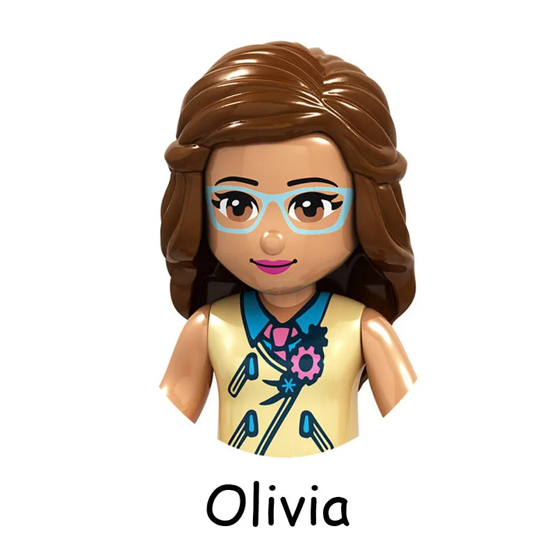 SLUBAN Girl Princess Royal Carriage Wagon Horse Racing Party Model Building Blocks Enlighten Action Figure Toys For Children