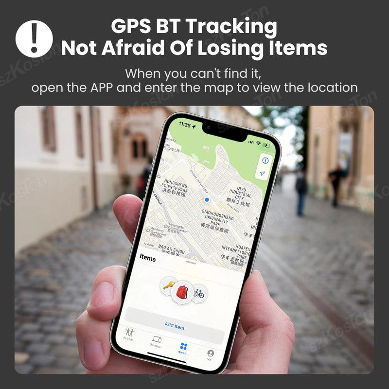 Mini GPS Tracker Bluetooth For iOS Find My Anti-Lost Device for Keys Pet Kids Bag Wallet Luggage Tracking Smart Finder Locator