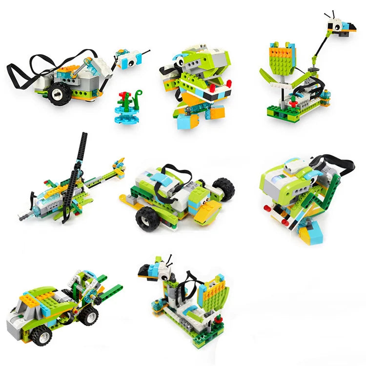 Technical Parts WeDo 3.0 Robotics Set Building Blocks Compatible 45300 Wedo 2.0 Educational DIY Toys Birthday Christmas Gifts