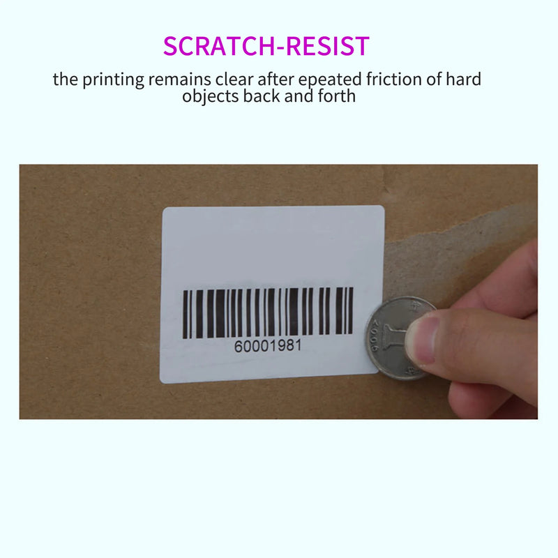 Thermal Shipping Labels Roll Shipping Package Thermal Printer All-Purpose Label Paper Sticker Self-adhesive Waterproof Oil-Proof