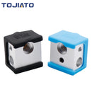 1-10pcs MK10 Silicone Sock Volcano Heat Block Silicone Sleeve 3D Printer For Wanhao i3 QIDI TECH Silicone Heater Block Cover