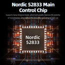 DAREU 4KHz Tri-mode 2.4G Wireless Wired PBT Mouse PAW3395 26000 DPI RGB 6 Programmable Buttons Rechargeable for PC Laptop Gamer