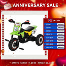 HOMCOM Toddler Pedal Tricycle Ride-On Learning Music Lights 18-36 Months