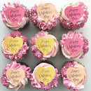 10pcs Acrylic Heart Shaped Cake Topper for Valentine's Day Wedding Party Cake Decoration Supplies