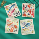 10PCS Reusable Cellulose Dishcloths Absorbent and Fast Dishcloths Household Supplies Cookware Utensil Dish Kitchen Clot