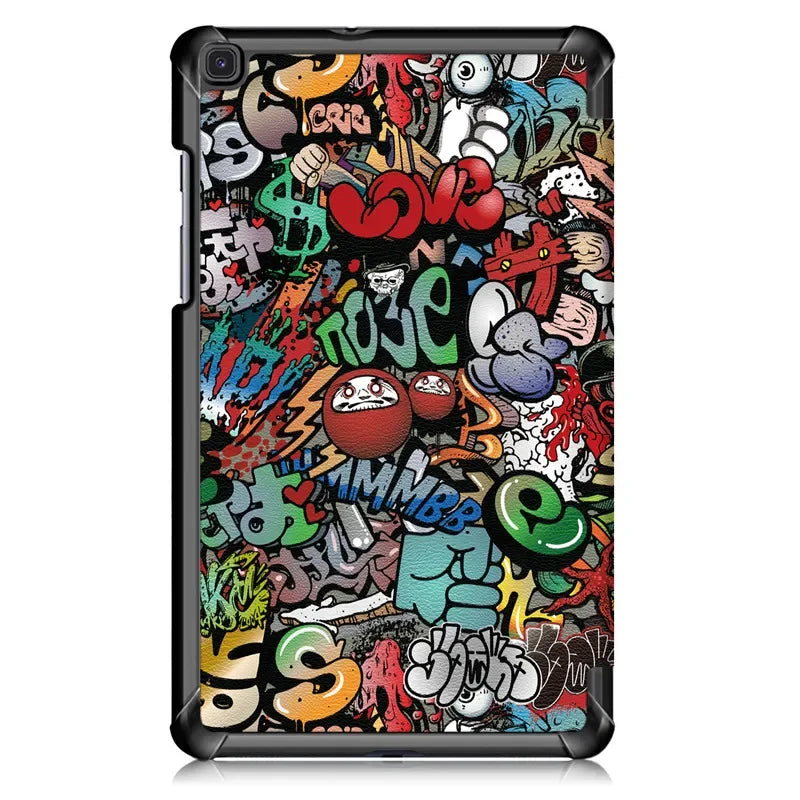 Funda for Samsung Galaxy Tab A A2 10.5 T590 T595 A9 Plus 11 S9 FE A 8 A8 Case SM-X200 S6 Lite Folding Stand Cover Tablet A9+