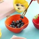Creative Fruit Vegetable Animal Model Cartoon Child Ceramic Dishes Tableware Dessert Plate Salad Bowl Breakfast Disc Kids Saucer