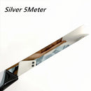 5M Mirror Wall Sticker Gold Silver Stainless Steel Decor Line for Home Background Wall Ceiling Edge Strip Living Room Decoration