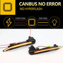 Dynamic LED Turn Signal Lights Rearview Mirror Indicator Blinker Repeater For Audi A6 C7 C7.5 RS6 S6 4G 2012-2018