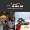 Diesel Air Heater 8KW 12V 24V Car Heater with Remote Control and LCD Thermostat Monitor for Cars Trucks RVs Boats Buses