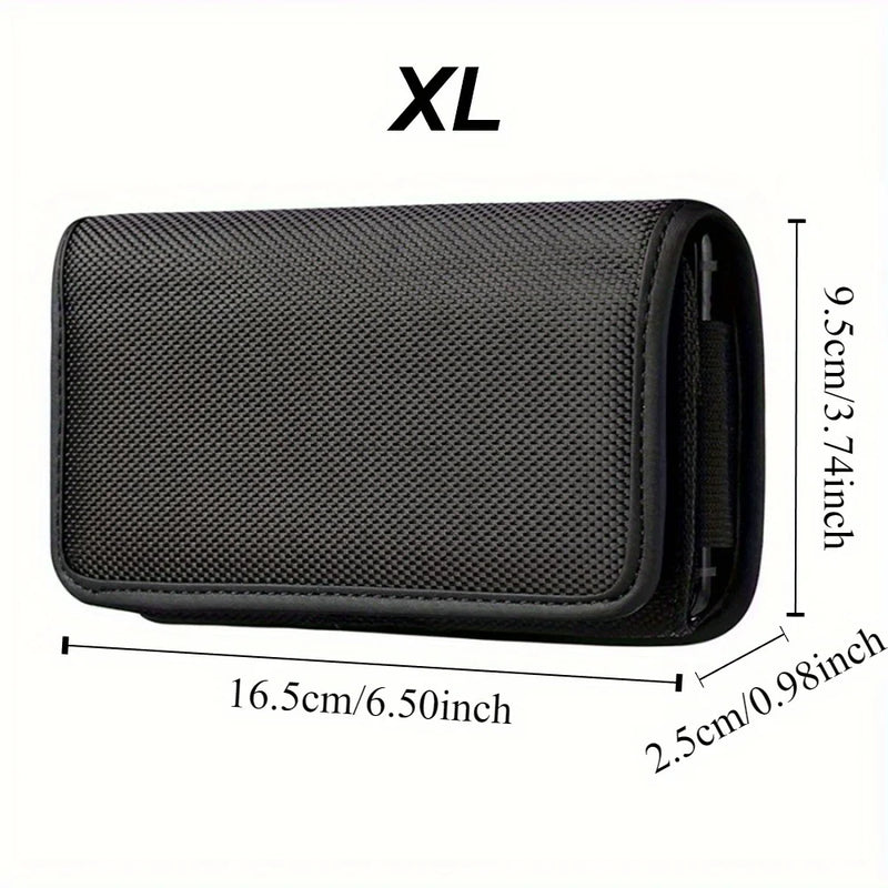 Other 1pc Stylish Multi-functional Men's Belt Bag Mobile Phone Bag Card Money License Case Stylish Simple Black Fanny Pack