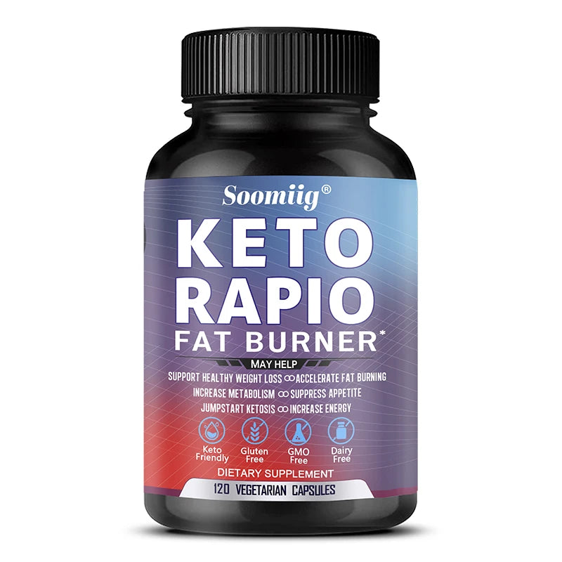 Fat Burner - Supports healthy weight loss, boosts metabolism, suppresses appetite, ketogenic diet