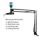 Yizhan Full HD Digital Mircoscope 4K 2K HDMI USB VGA Mircoscope C-Mount Digital Camera 1-150X Zooms For Repair Image Acquisition