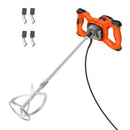 Handheld Paint Concrete Mixer Machine Paddle Mixer Adjustable 6 Speed Stirrer Electric Mix Stirring Tool M14 Mixing Rod 2600W