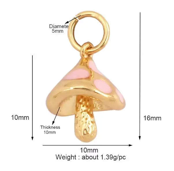 3D Fruit Strawberry Grape Mango Pineapple Water Melon Cherry Banana Charm Pendant , Jewelry Necklace Bracelet Making Supply M15