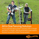 Gallagher G70000 Smart Fence 2, Portable Fence For Containing Animals, Temporary Field Fencing, Quick And Easy Install, Safe