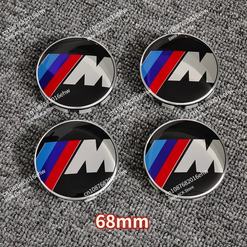 4Pcs 68MM 56MM Car Wheel Center Caps for BMW E90 E46 F10 F30 E87 F20 G20 E60 E39 E92 F11 F31 E61 F25 E36 X3 X5 Car Accessories