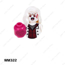 SAW Horror Movie Jack Ripper Mini Action Figures Building Blocks Brick Models Silent Hill Horrifying Chainsaw Man Halloween Toys