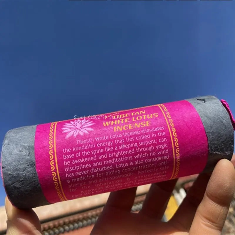 Nepal Pure Natural Color Short Tube Line Incense Tibetan Incense DIY Household Indoor Incense Products To Relieve The Spirit