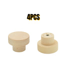 4/8pcs Wooden Drawer Knobs log decorate Household use interior room wardrobe Furniture Kitchen Wardrobe log Round Cabinet Knobs
