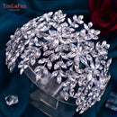 YouLaPan HP375 Wedding Crown Pearls Bridal Tiara Women Headband for Brides Hair Accessories Princess Hair Ornaments Headdress