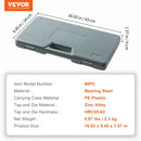 VEVOR Tap and Die Set 40PCs 60PCs 80PCs 110/116PCs Metric or SAE Standard Bearing Steel Taps and Dies