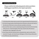 Car Tire Repair Kit Tubeless Tyre Puncture Repair Kit Studding Tool Set Bike Tire Replacement Tool Motorcycle Tire Repair Tool