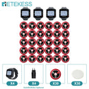 RETEKESS Hookah Wireless Waiter Calling System Restaurant Pager T128 Watch Receiver T117 Call Button Customer Service For Cafe