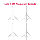 SH 290cm Aluminum Alloy Light Stand for Camera Ring Light Live Youtube Cellphone Video and Apply to Photography Softbox Fixed