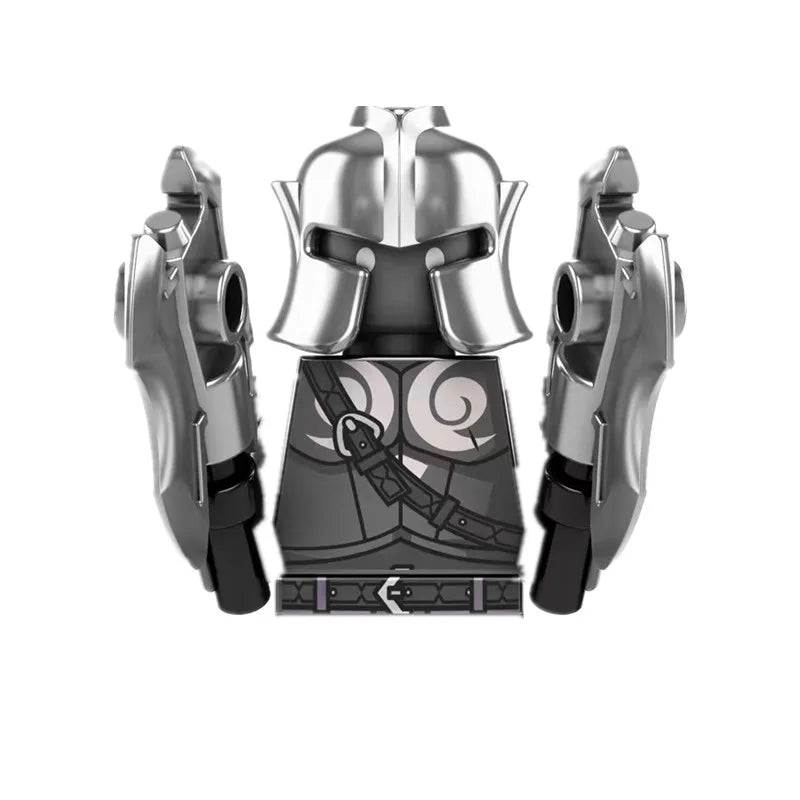 Japanese Anime The Legend of Zeldaed Princess Zeldaed Linked Mini Action Toy Figures Building Blocks Assemble Bricks Kids Toys