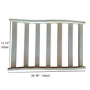 Hemlock round stick Sauna backrest