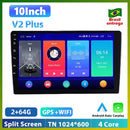 Podofo 2din Android GPS Car Stereo Carplay Radio Bluetooth FM Car MP5 Player 7 9 10 inch For Universal Nissan Toyota Kia Hyundai