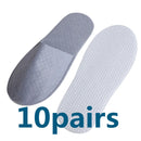10 Pairs Lot Hotel Slippers Men Womens Top Quality Velvet Travel Disposable Cotton Home Hospitality Shoes Cheap SPA Guest Slides