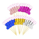 10pcs Glitter Willy Penis Cupcake Topper Funny Nude Dick Cake Toppers Wedding Favors Bachelorette Adult Hen Night Party Supplies